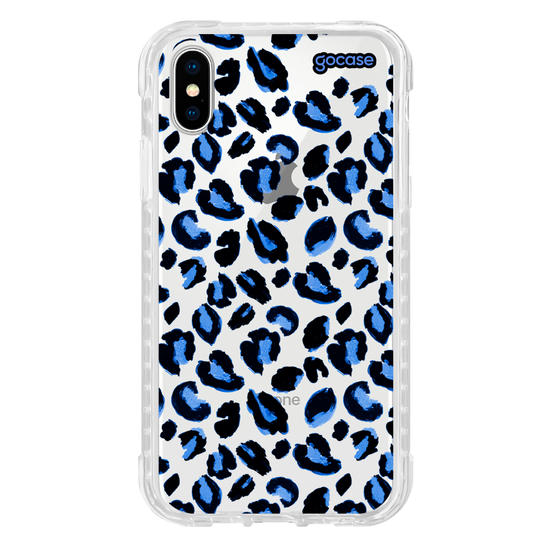 Capinha para celular Animal Print - Azul