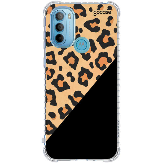 Capinha para celular Animal Print - Onça Abstrato