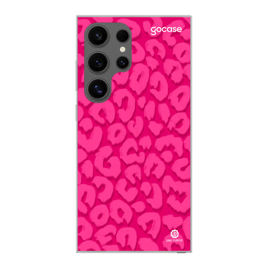 Animal Print Pink Jaguar Phone Case