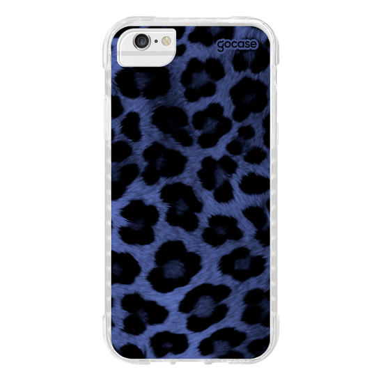 Capinha para celular  Animal Print Real Blue