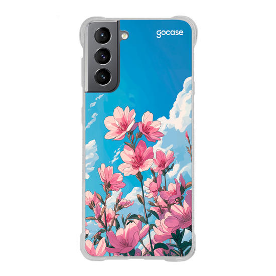 Capinha para celular  Anime Flowers