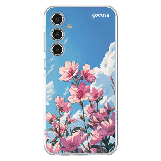 Capinha para celular  Anime Flowers