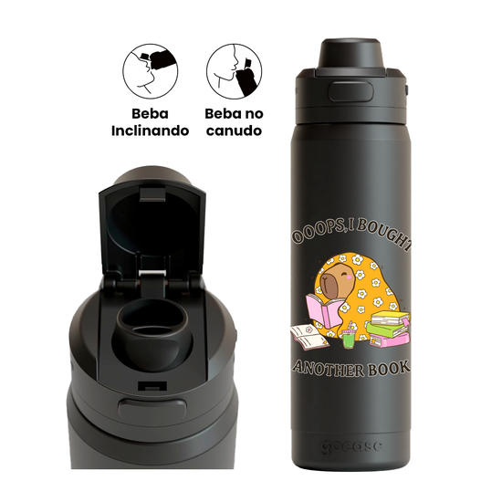 Garrafa Térmica Flip Pro - Another Book