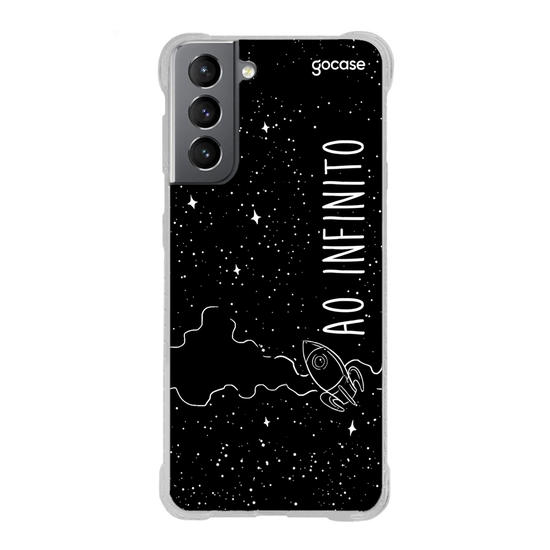 Capinha para celular Ao Infinito