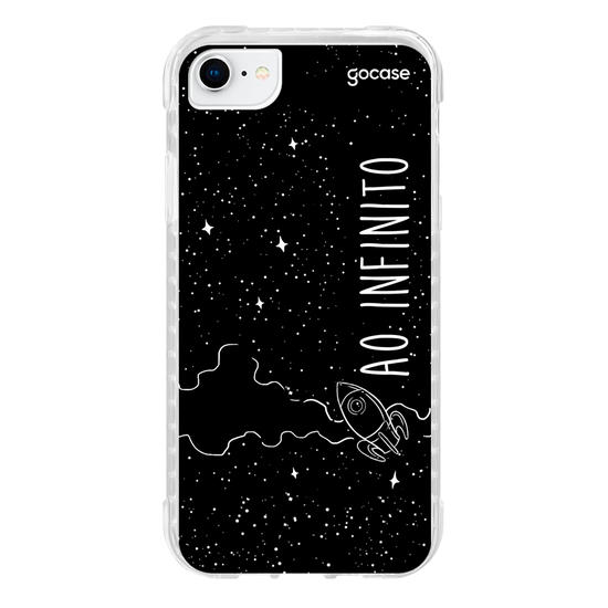 Capinha para celular Ao Infinito