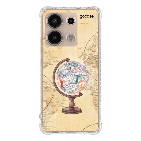 Capinha para celular Ao Redor do Mundo