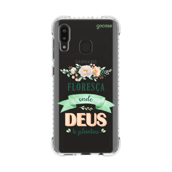Capinha para celular  Floresça onde Deus Te Plantou