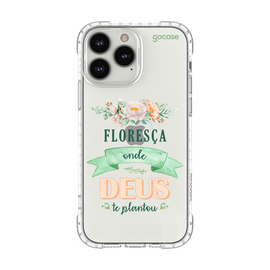 Capinha para celular  Floresça onde Deus Te Plantou