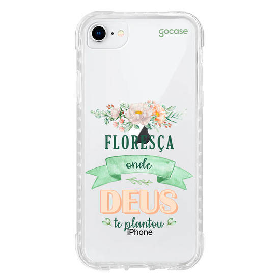 Capinha para celular  Floresça onde Deus Te Plantou