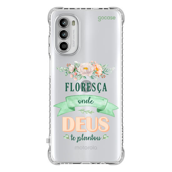 Capinha para celular  Floresça onde Deus Te Plantou