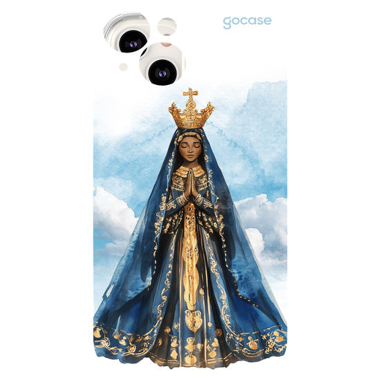 Capinha para celular  N.Sra. Aparecida Aquarelada