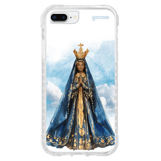 Capinha para celular  N.Sra. Aparecida Aquarelada