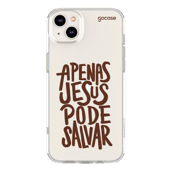 Capinha para celular  Apenas Jesus Pode Salvar