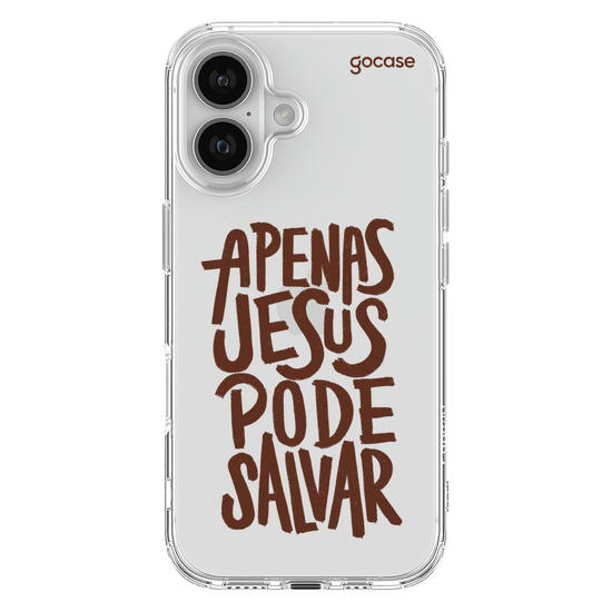 Capinha para celular  Apenas Jesus Pode Salvar