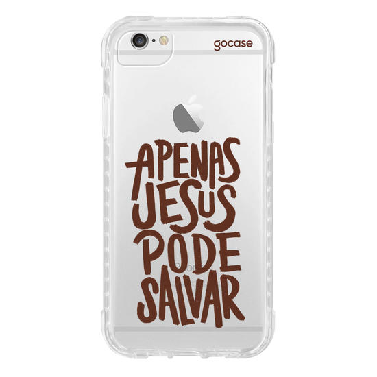 Capinha para celular  Apenas Jesus Pode Salvar
