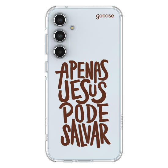 Capinha para celular  Apenas Jesus Pode Salvar