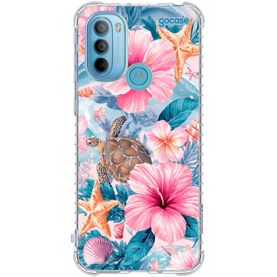 Capinha para celular  Aqua Tropical