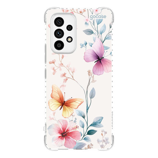 Capinha para celular  Aquarela Brisa Floral