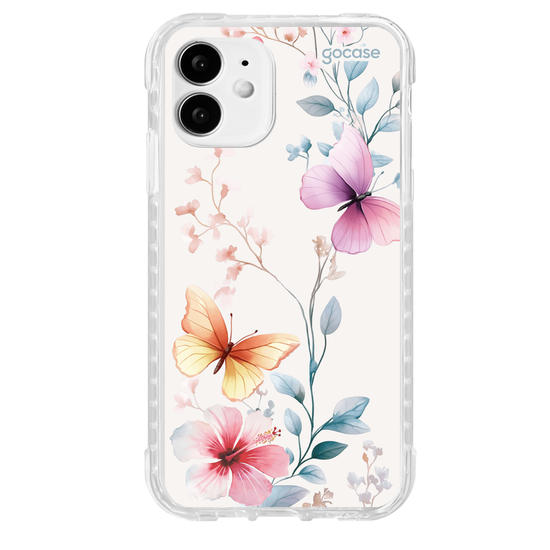 Capinha para celular  Aquarela Brisa Floral