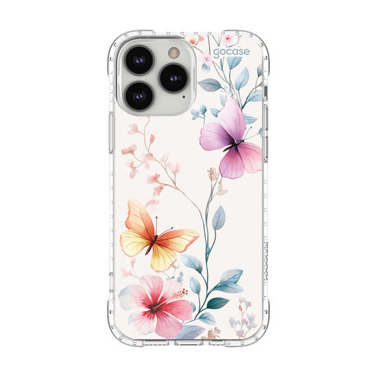 Capinha para celular  Aquarela Brisa Floral