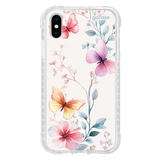 Capinha para celular  Aquarela Brisa Floral