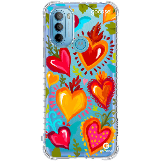 Aquarela de Corações