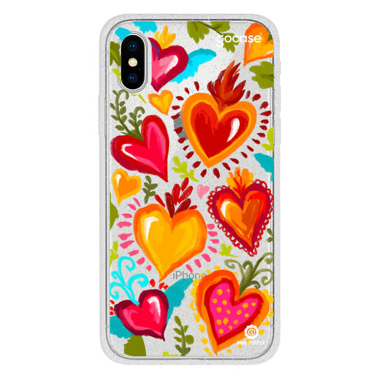 Aquarela de Corações