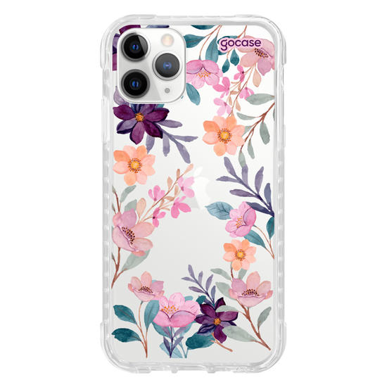Capinha para celular  Aquarela Floral