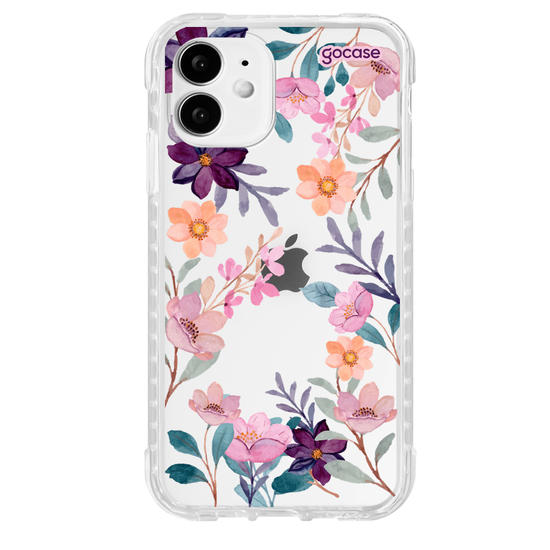 Capinha para celular  Aquarela Floral
