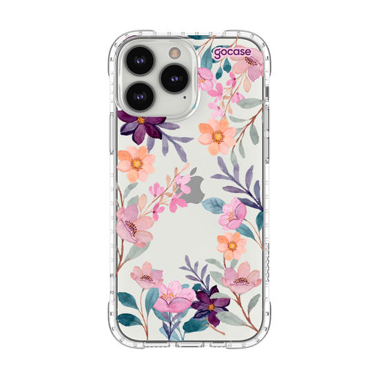 Capinha para celular  Aquarela Floral