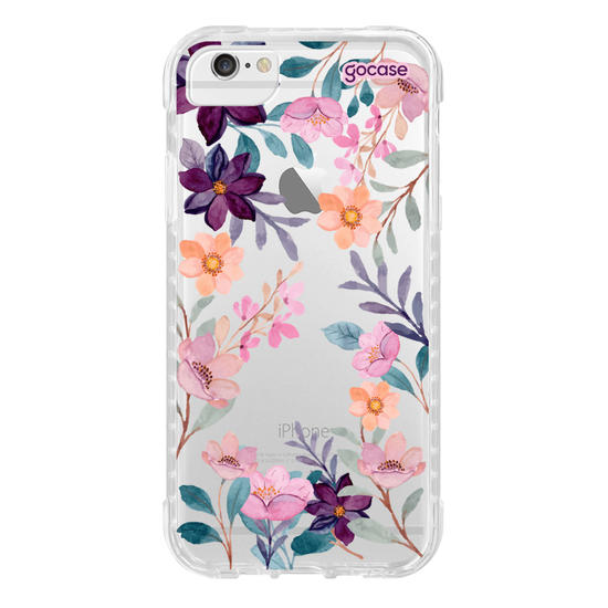 Capinha para celular  Aquarela Floral