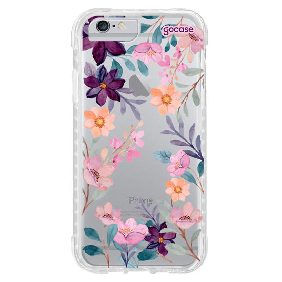 Capinha para celular  Aquarela Floral