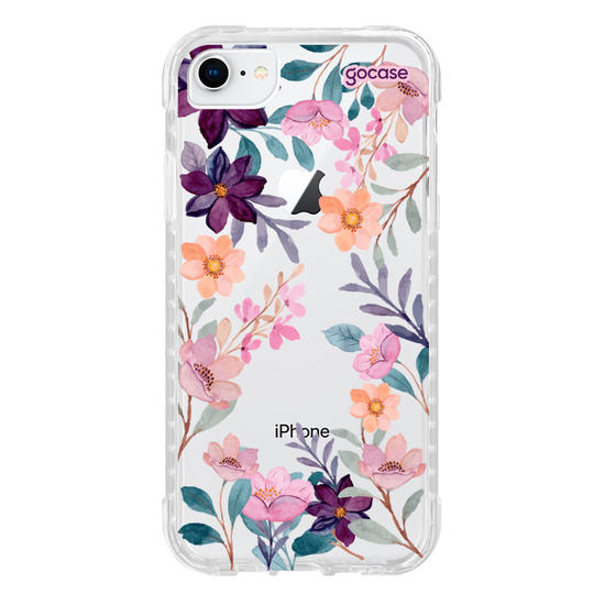 Capinha para celular  Aquarela Floral