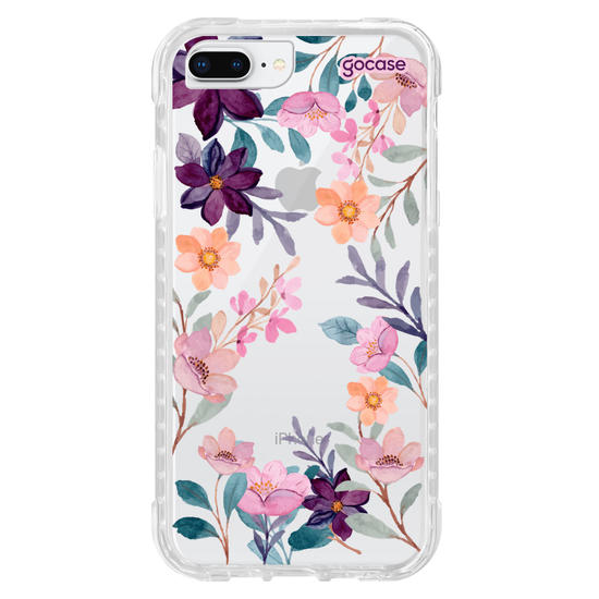 Capinha para celular  Aquarela Floral
