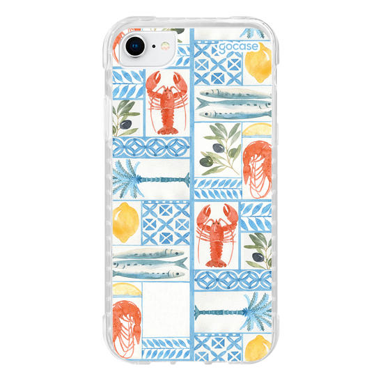 Capinha para celular  Aquarela Vibe Praiana