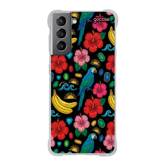 Capinha para celular  Arara Tropical