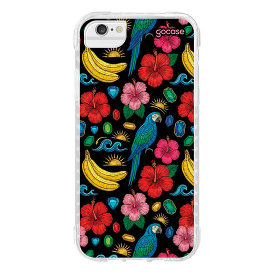 Capinha para celular  Arara Tropical