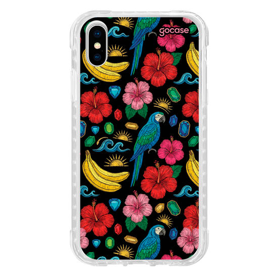 Capinha para celular  Arara Tropical