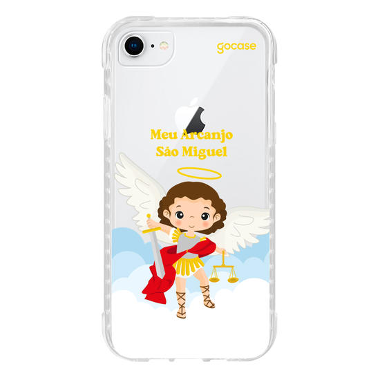 Capinha para celular  Arcanjo São Miguel Criança