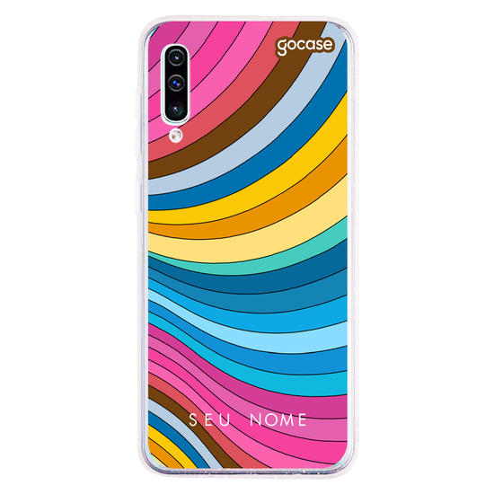 Capinha para celular Arco íris doce