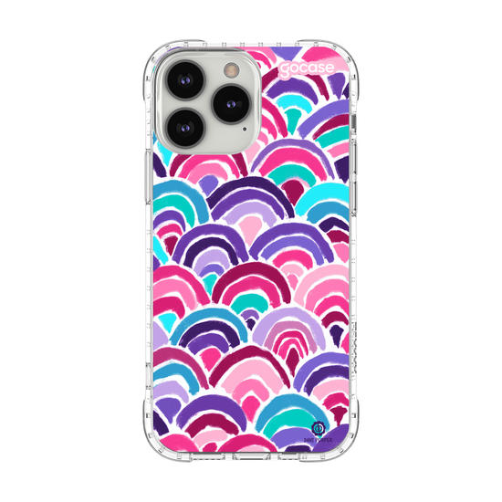 Capinha para celular Arco-íris Rosa