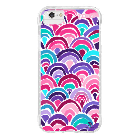 Capinha para celular Arco-íris Rosa