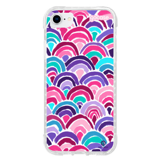 Capinha para celular Arco-íris Rosa