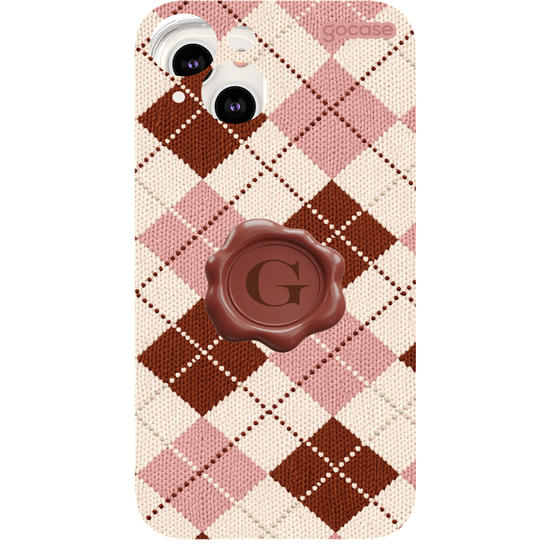 Capinha para celular  Argyle Pattern