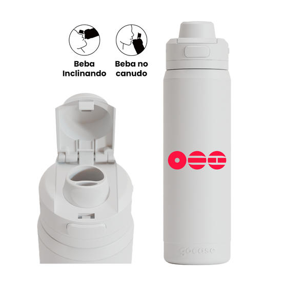 Garrafa Térmica Flip Pro + Ebook - Arirang