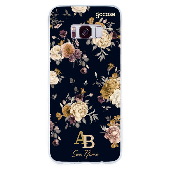 Capinha para celular Arranjos Dourados