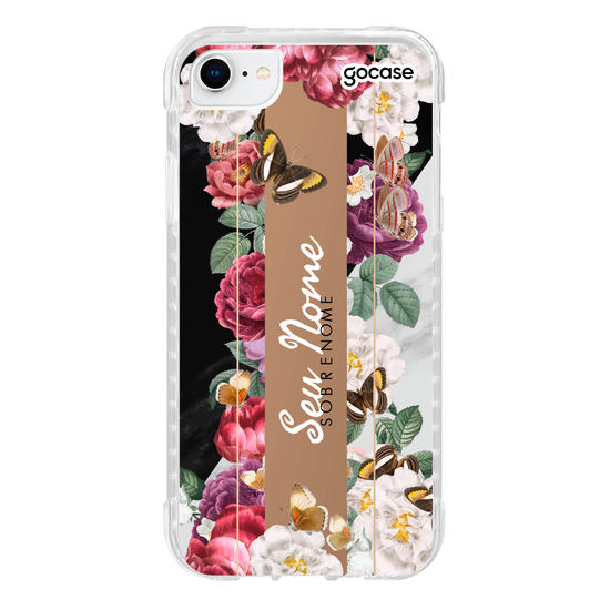 Capinha para celular Borboletas no Jardim