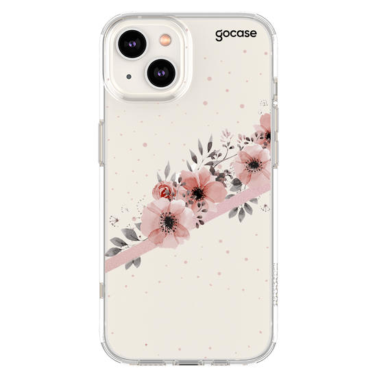 Capinha para celular Arranjos Rosé Clean Customizable