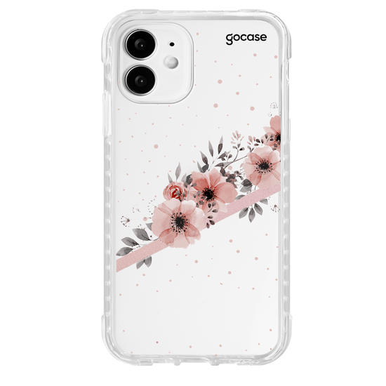 Capinha para celular Arranjos Rosé Clean Customizable
