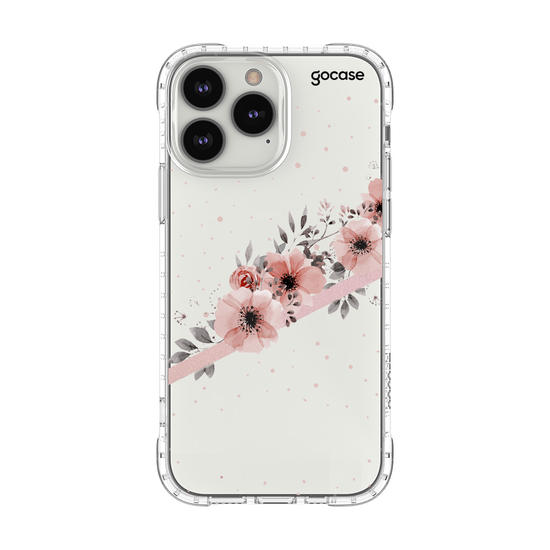 Capinha para celular Arranjos Rosé Clean Customizable